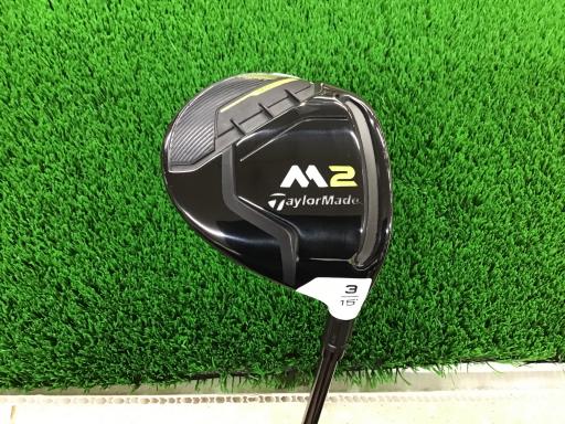 【中古】 テーラーメイド M2(2017) 3W USA フェアウェイウッド FW REAX 55(M2 2017FW) (フレックスR) メンズ 男性用 右利き 右用 Cランク ゴルフクラブ