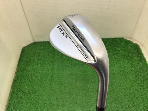 【中古】 クリーブランド Cleveland RTX-6 ZIPCORE ツアーサテン 56°/08° LOW+ ウェッジ WG リシャフト (フレックスその他) メンズ 男性用 右利き 右用 Dランク ゴルフクラブ