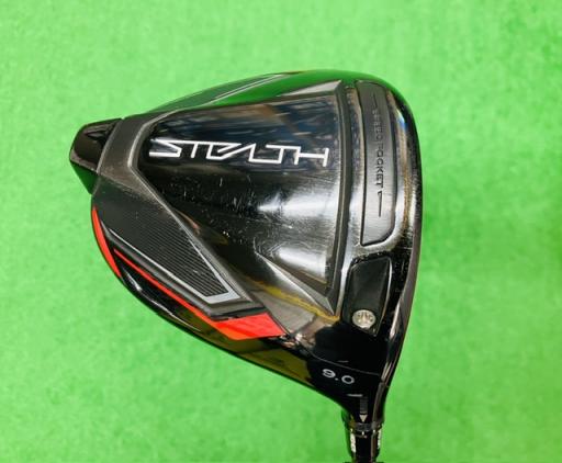 【中古】 テーラーメイド STEALTH 9° ドライバー DR TENSEI RED TM50(STEALTH DR) (フレックスS) メンズ 男性用 右利き 右用 Cランク ゴルフクラブ