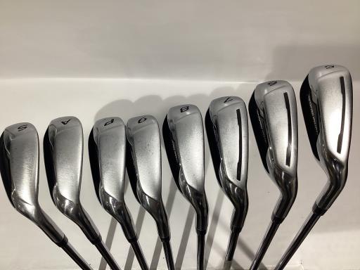 【中古】 テーラーメイド AERO BURNER 8S アイアンセット IR KBS C-TAPER 90 (フレックスR) メンズ 男性用 右利き 右用 Cランク ゴルフクラブ