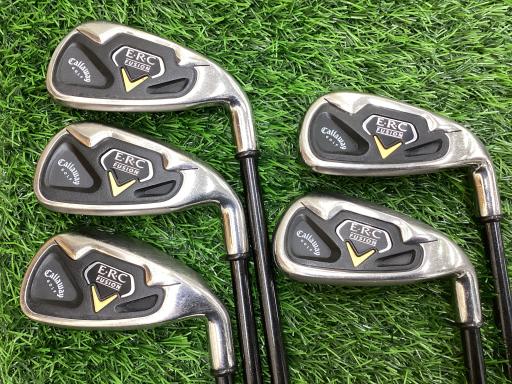 【中古】 キャロウェイ E・R・C FUSION 6S アイアンセット IR JV 50i E-SERIES 05 (フレックスR) メンズ 男性用 右利き 右用 Dランク ゴルフクラブ