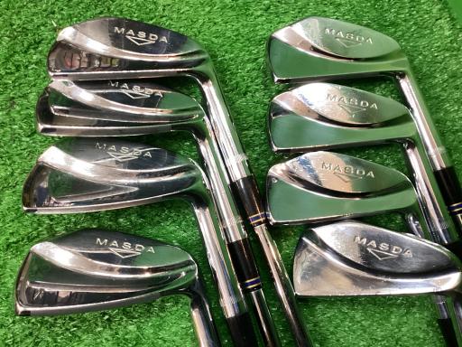 【中古】 MASDA MASDA マッスルプロト 8S アイアンセット IR Dynamic Gold (フレックスS) メンズ 男性用 右利き 右用 Dランク ゴルフクラブ｜ゴルフパートナー 中古クラブ店