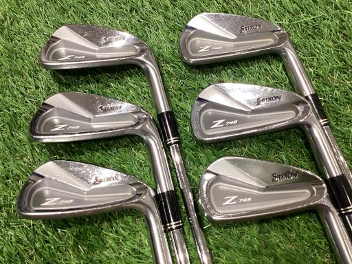 【中古】 ダンロップ SRIXON Z745  6S アイアンセット IR Dynamic Gold (フレックスS) メンズ 男性用 右利き 右用 Cランク ゴルフクラブ