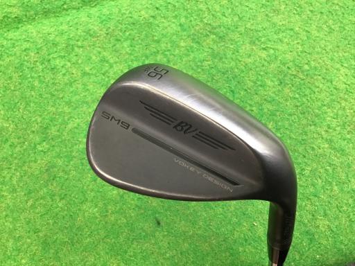 【中古】 タイトリスト VOKEY SPIN MILLED SM9 ジェットブラック 56°/14°F ウェッジ WG リシャフト (フレックスその他) メンズ 男性用 右利き 右用 Cランク ゴルフクラブ