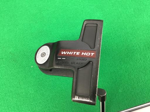 【中古】 オデッセイ WHITE HOT PRO 2・BALL BLADE 34インチ パター PT スチール (フレックスその他) メンズ 男性用 右利き 右用 Dランク ゴルフクラブ 12,000円