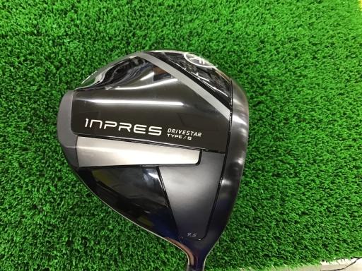 【中古】 ヤマハ inpres DRIVESTAR TYPE/S(2025) 9.5° ドライバー DR 純正特注シャフト (フレックスSR) メンズ 男性用 右利き 右用 Bランク ゴルフクラブ