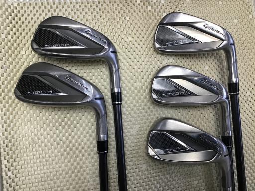 【中古】 テーラーメイド STEALTH 5S アイアンセット IR TENSEI RED TM60(STEALTH IR) (フレックスR) メンズ 男性用 右利き 右用 Cランク ゴルフクラブ