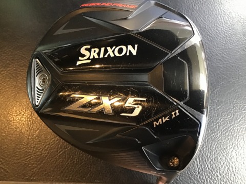 【中古】 ダンロップ SRIXON ZX5 Mk II 9.5&deg; ドライバー DR 純正特注シャフト (フレックスS) メンズ 男性用 右利き 右用 Cランク ゴルフクラブ｜ゴルフパートナー 中古クラブ店
