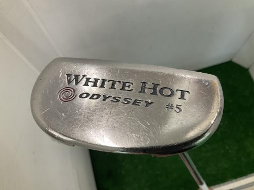 【中古】 オデッセイ WHITE HOT #5 32インチ パター PT スチール (フレックスその他) メンズ 男性用 右利き 右用 Cランク ゴルフクラブ