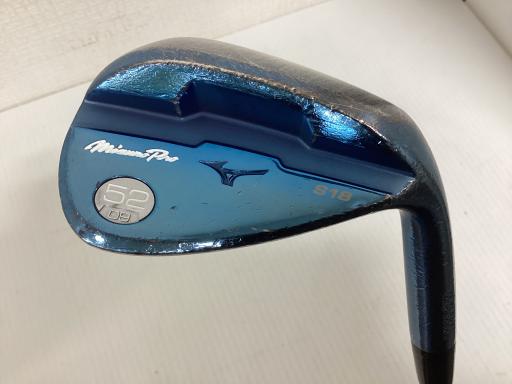 【中古】 ミズノ Mizuno Pro S18(ブルー) 52°/09° ウェッジ WG 純正特注シャフト (フレックスR) メンズ 男性用 右利き 右用 Cランク ゴルフクラブ