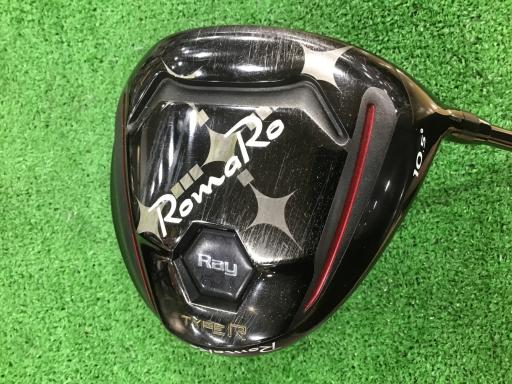 【中古】 RomaRo RomaRo Ray TYPE R(2017) 10.5° ドライバー DR リシャフト (フレックスその他) メンズ 男性用 右利き 右用 Cランク ゴルフクラブ
