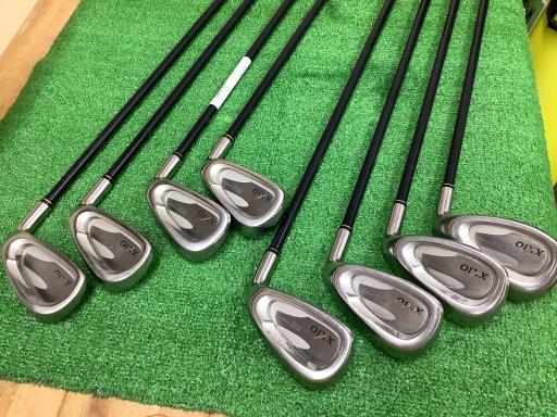 【中古】 ダンロップ XXIO(2002) 8S アイアンセット IR NS PRO 1050GH (フレックスR) メンズ 男性用 右利き 右用 Cランク ゴルフクラブ