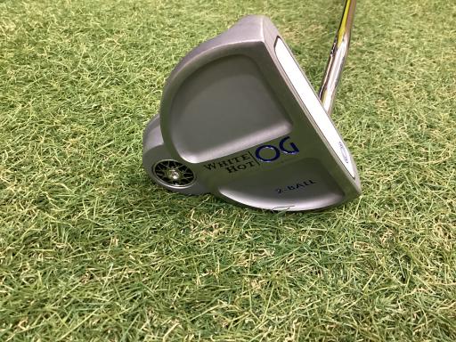 【中古】 オデッセイ WHITE HOT OG 2-BALL 32インチ レディース(ブルー) パター PT スチール (フレックスその他) レディース 女性用 右利き 右用 Cランク ゴルフクラブ