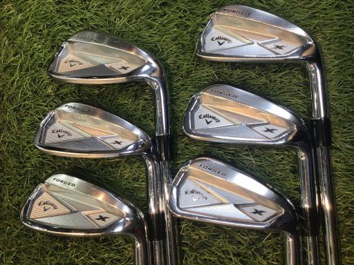 【中古】 キャロウェイ X FORGED(2013) 6S アイアン仕掛ける IR Dynamic Gold (フレックスS) メンズ 成人男性用 右利き 右用 C序列付ける ゴルフ野球クラブ