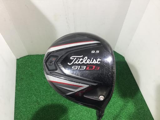 【中古】 タイトリスト 913 D3 9.5° ドライバー DR Titleist ROMBAX 55 (フレックスS) メンズ 男性用 右利き 右用 Cランク ゴルフクラブ