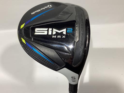 【中古】 テーラーメイド SIM2 MAX 5W フェアウェイウッド FW TENSEI BLUE TM50(SIM2 FW) (フレックスR) メンズ 男性用 右利き 右用 Cランク ゴルフクラブ