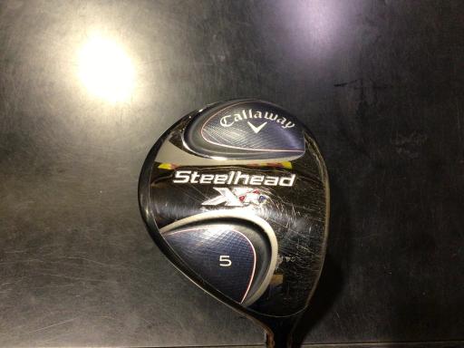 【中古】 キャロウェイ STEELHEAD XR 5W フェアウェイウッド FW Speeder EVOLUTION for XR (フレックスR) メンズ 男性用 右利き 右用 Cランク ゴルフクラブ