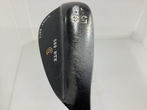 【中古】 クリーブランド Cleveland 588 RTX ブラックパール 58°/12° ウェッジ WG Dynamic Gold (フレックスS) メンズ 男性用 右利き 右用 Dランク ゴルフクラブ