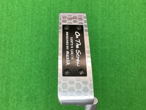 【中古】 muziik muziik 6121(クランクネック) 34インチ パター PT スチール (フレックスその他) メンズ 男性用 右利き 右用 Bランク ゴルフクラブ