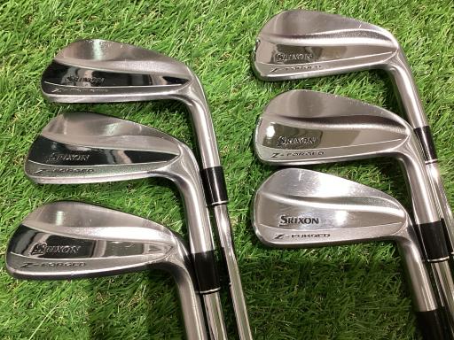 【中古】 ダンロップ SRIXON Z-FORGED 6S アイアンセット IR Dynamic Gold D.S.T (フレックスS) メンズ 男性用 右利き 右用 Cランク ゴルフクラブ