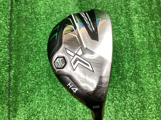 【中古】 ダンロップ XXIO(2022) eks H4 ユーティリティ UT Miyazaki AX-2(HB) (フレックスSR) メンズ 男性用 右利き 右用 Cランク ゴルフクラブ