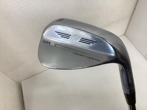 【中古】 タイトリスト VOKEY SPIN MILLED SM9 ツアークロム 48°/10°F ウェッジ WG BV 105 (フレックスその他) メンズ 男性用 右利き 右用 Cランク ゴルフクラブ