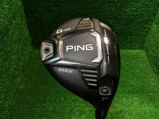 【中古】 ピン G425 MAX 3W フェアウェイウッド FW 純正特注シャフト (フレックスS) メンズ 男性用 右利き 右用 Cランク ゴルフクラブ