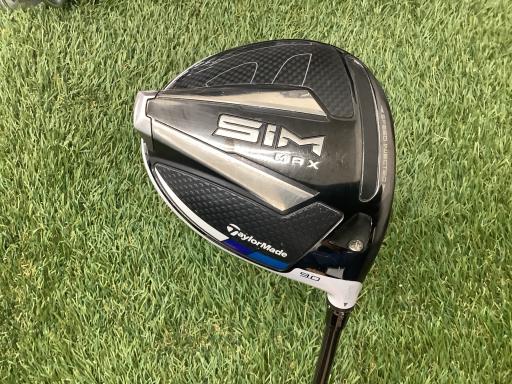 【中古】 テーラーメイド SIM MAX 9° ドライバー DR リシャフト (フレックスその他) メンズ 男性用 右利き 右用 Cランク ゴルフクラブ