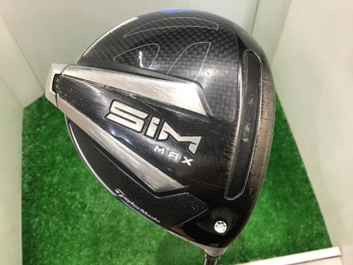 【中古】 テーラーメイド SIM MAX 9° ドライバー DR リシャフト (フレックスその他) メンズ 男性用 右利き 右用 Cランク ゴルフクラブ