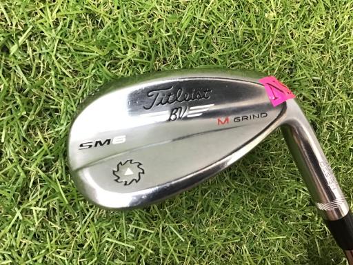 【中古】 タイトリスト VOKEY SPIN MILLED SM6 ツアークロム 58°/08°M ウェッジ WG NS PRO 950GH (フレックスS) メンズ 男性用 右利き 右用 Dランク ゴルフクラブ