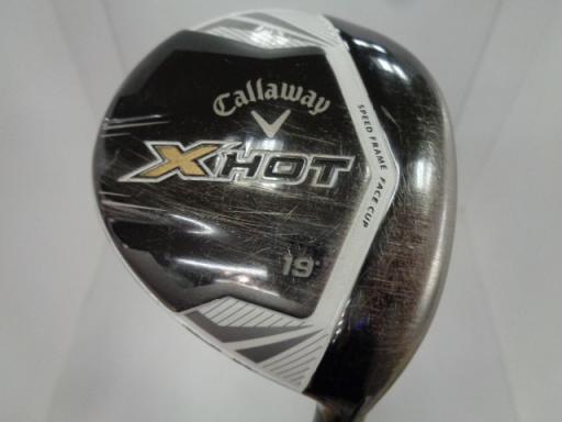 【中古】 キャロウェイ X HOT PRO 19° フェアウェイウッド FW Diamana B60 (フレックスS) メンズ 男性用 右利き 右用 Cランク ゴルフクラブ