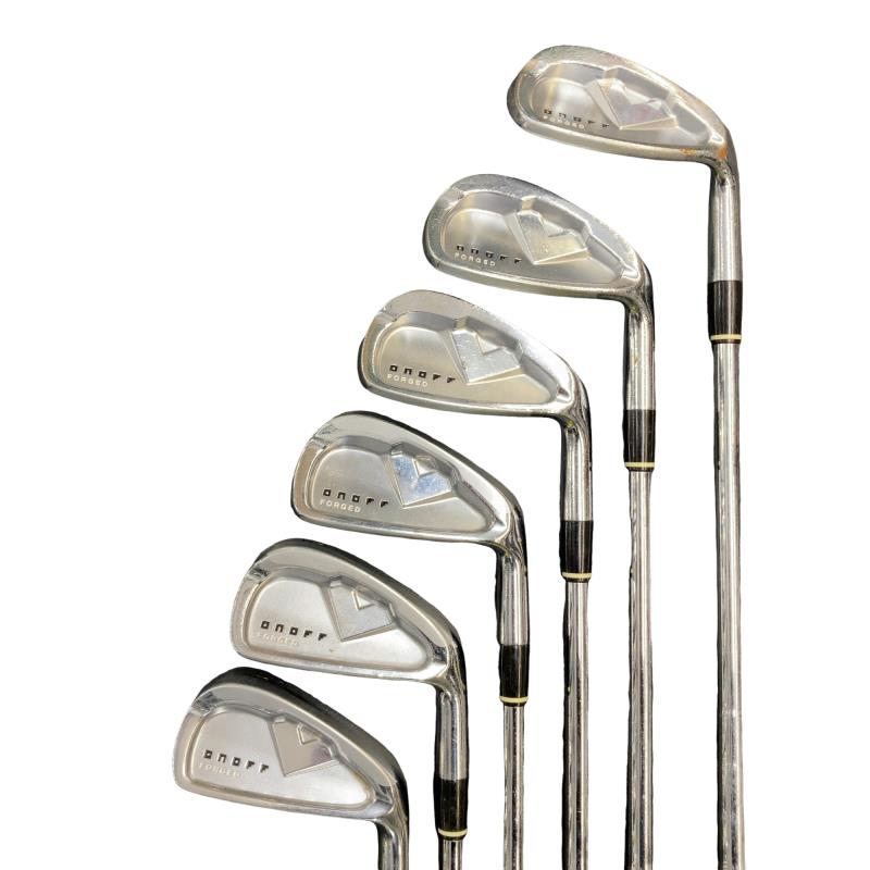 【中古】 ダイワ(グローブライド) ONOFF FORGED(2011) 6S アイアンセット IR NS PRO 850GH (フレックスR) メンズ 男性用 右利き 右用 Cランク ゴルフクラブ｜ゴルフパートナー 中古クラブ店
