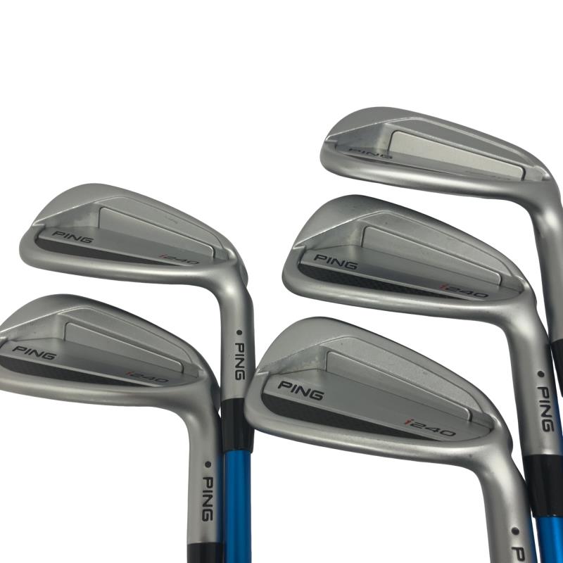 【中古】 ピン i240 5S アイアンセット IR ALTA J CB BLUE(IR) (フレックスR) メンズ 男性用 右利き 右用 Cランク ゴルフクラブ