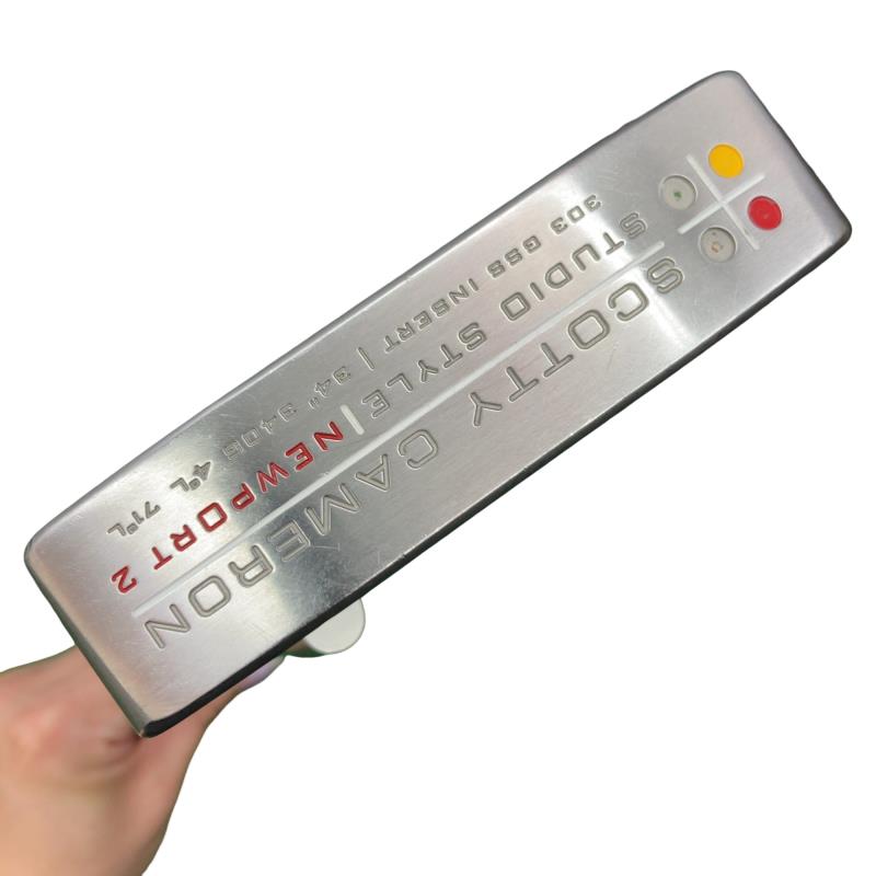 【中古】 タイトリスト SCOTTY CAMERON STUDIO STYLE NEWPORT 2 340G 34インチ パター PT スチール (フレックスその他) メンズ 男性用 右利き 右用 Cランク ゴルフクラブ｜ゴルフパートナー 中古クラブ店 23,824円
