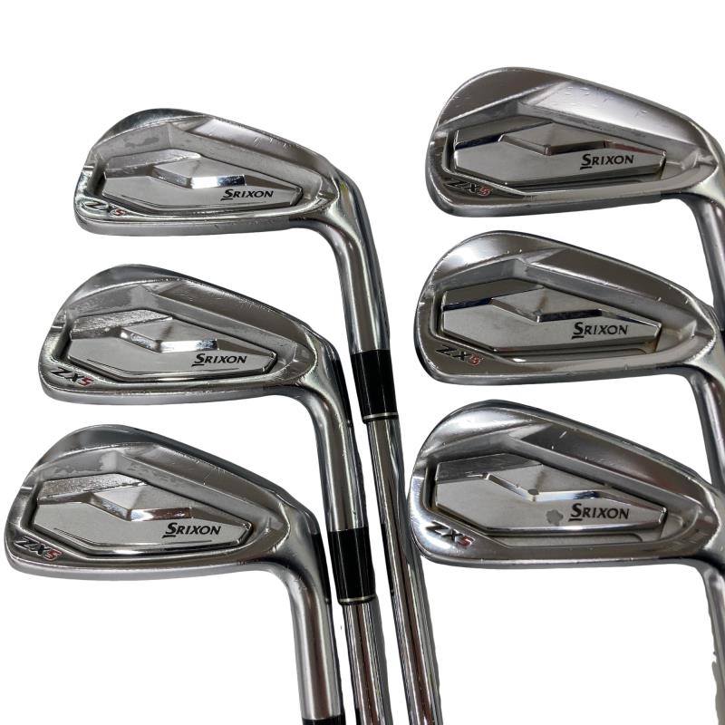 【中古】 ダンロップ SRIXON ZX5 6S アイアン仕掛ける IR NS PRO MODUS3 TOUR105 D.S.T (フレックスS) メンズ 成人男性用 右利き 右用 C価値づける ゴルフ野球クラブ