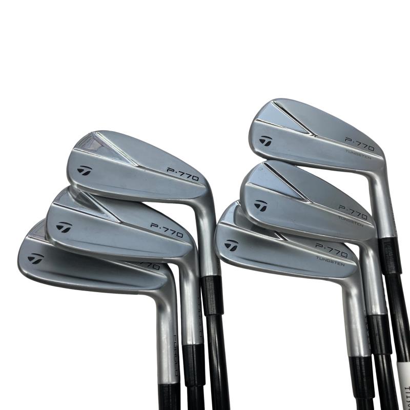 【中古】 テーラーメイド Taylor Made P・770(2023) 6S アイアンセット IR Diamana Thump Iron i95(2023) (フレックスS) メンズ 男性用 右利き 右用 Cランク ゴルフクラブ