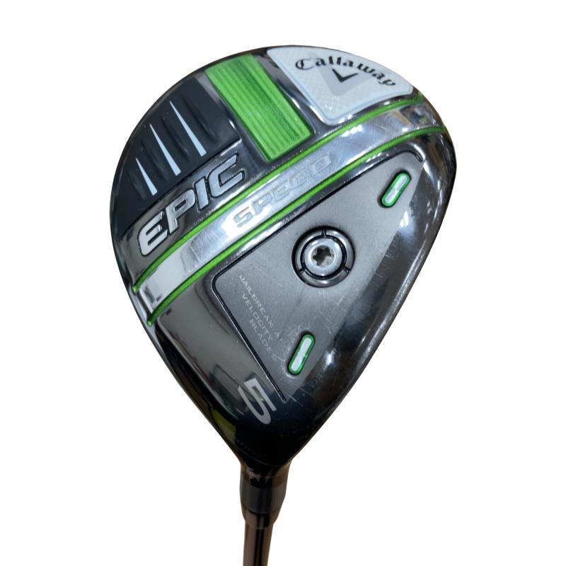 【中古】 キャロウェイ EPIC SPEED 5W フェアウェイウッド FW 純正特注シャフト (フレックスS) メンズ 男性用 右利き 右用 Cランク ゴルフクラブ