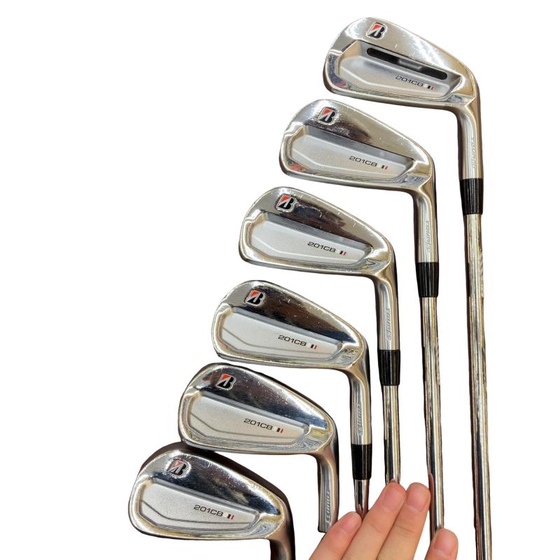 【中古】 ブリヂストン TOUR B 201CB 6S アイアンセット IR NS PRO MODUS3 TOUR105 (フレックスS) メンズ 男性用 右利き 右用 Cランク ゴルフクラブ