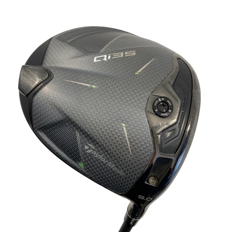 【中古】 テーラーメイド Qi35 9° ドライバー DR Diamana BLACK TM60(Qi35 DR) (フレックスS) メンズ 男性用 右利き 右用 Cランク ゴルフクラブ