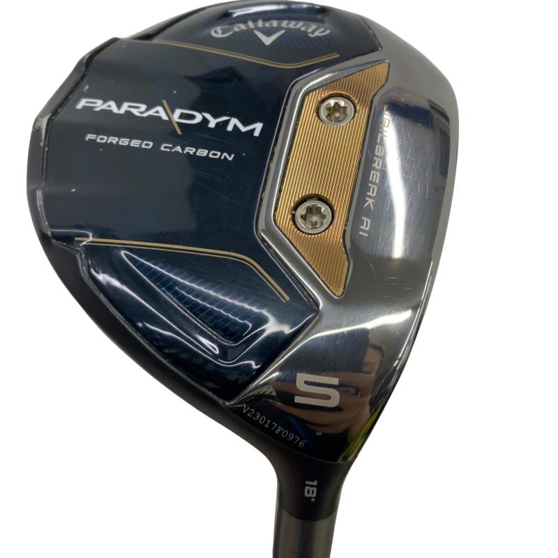 【中古】 キャロウェイ PARADYM  5W フェアウェイウッド FW リシャフト (フレックス余分の物) メンズ 成人男性用 右利き 右用 C価値づける ゴルフ野球クラブ