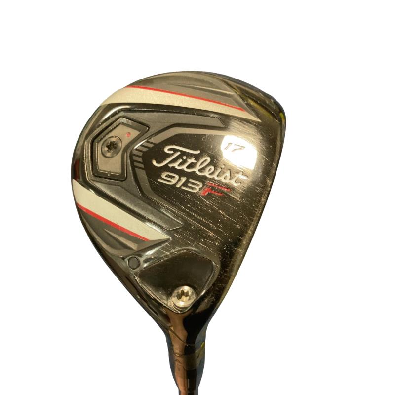 【中古】 タイトリスト 913 F 17° フェアウェイウッド FW Titleist ROMBAX 55 (フレックスS) メンズ 男性用 右利き 右用 Cランク ゴルフクラブ
