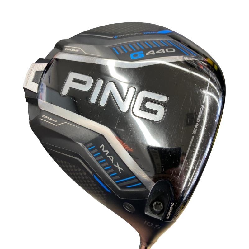 【中古】 ピン G440 MAX 10.5° １番ウッド DR PING TOUR 2.0 CHROME 65(DR) (フレックスS) メンズ 成人男性用 右利き 右用 C序列付ける ゴルフ野球クラブ