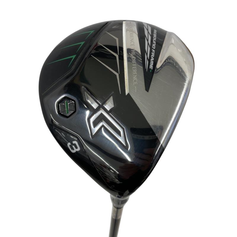 【中古】 ダンロップ XXIO(2022) eks 3W フェアウェイウッド FW Miyazaki AX-2(FW) (フレックスSR) メンズ 男性用 右利き 右用 Cランク ゴルフクラブ