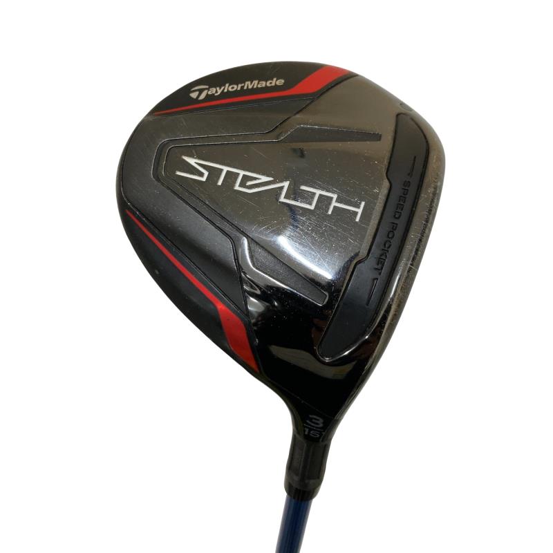 【中古】 テーラーメイド STEALTH 3W フェアウェイウッド FW 純正特注シャフト (フレックスS) メンズ 男性用 右利き 右用 Cランク ゴルフクラブ|ゴルフパートナー 中古クラブ店