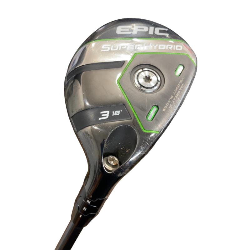 【中古】 キャロウェイ EPIC SUPER HYBRID U3 ありがた味 UT Diamana 55 for CW(2021 EPIC UT) (フレックスS) メンズ 成人男性用 右利き 右用 C位置づける ゴルフ野球クラブ