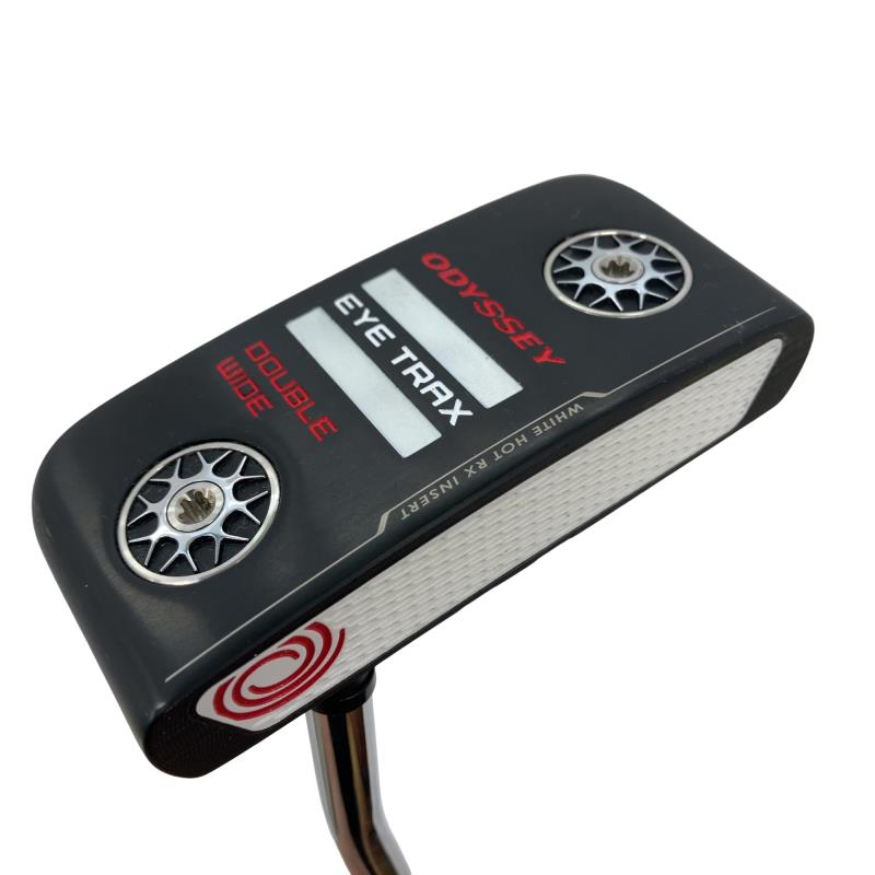 【中古】 オデッセイ EYE TRAX DOUBLE WIDE 34インチ パター PT スチール (フレックスその他) メンズ 男性用 右利き 右用 Cランク ゴルフクラブ