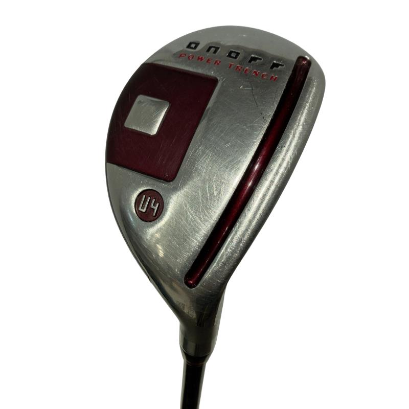 【中古】 ダイワ(グローブライド) ONOFF FAIRWAY WINGS(2018) AKA U4 ユーティリティ UT SMOOTH KICK MP-518U (フレックスSR) メンズ 男性用 右利き 右用 Dランク ゴルフクラブ