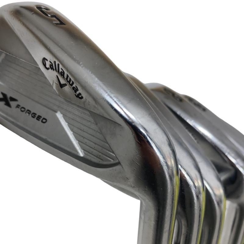 【中古】 キャロウェイ X FORGED(2018) 6S アイアン仕掛ける IR Dynamic Gold (フレックスS) メンズ 成人男性用 右利き 右用 C序列付ける ゴルフ野球クラブ