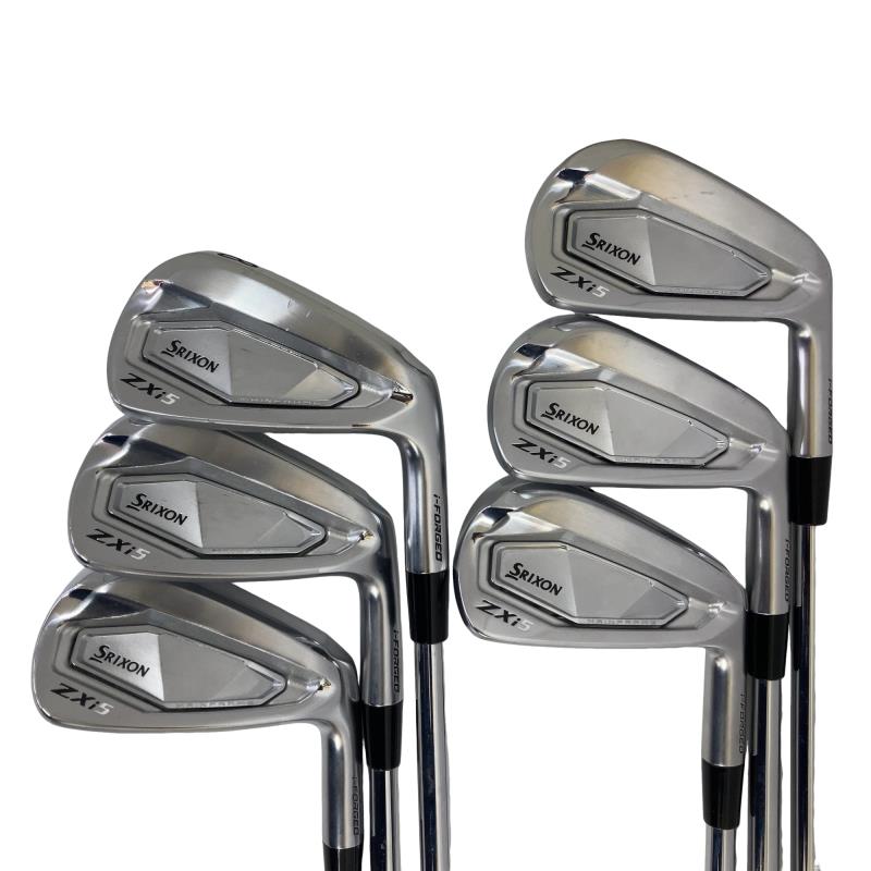 【中古】 ダンロップ SRIXON ZXi5 6S アイアンセット IR リシャフト (フレックスその他) メンズ 男性用 右利き 右用 Cランク ゴルフクラブ｜ゴルフパートナー 中古クラブ店
