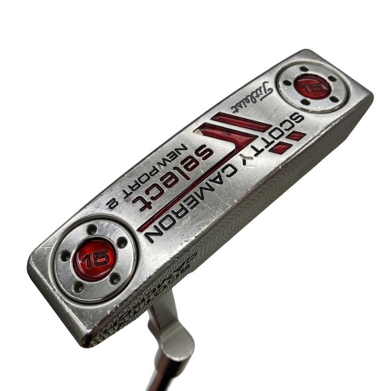 【中古】 タイトリスト SCOTTY CAMERON select NEWPORT 2(2014) 34in パター PT スチール写真 (フレックス余分の物) メンズ 成人男性用 右利き 右用 C序列付ける ゴルフ野球クラブ